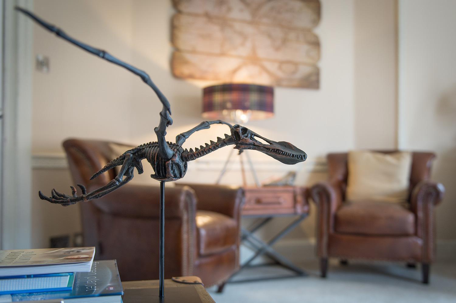 Darwin'S Townhouse Bed & Breakfast Shrewsbury Exterior foto Fossil of the Late Cretaceous tyrannosaur Dryptosaurus