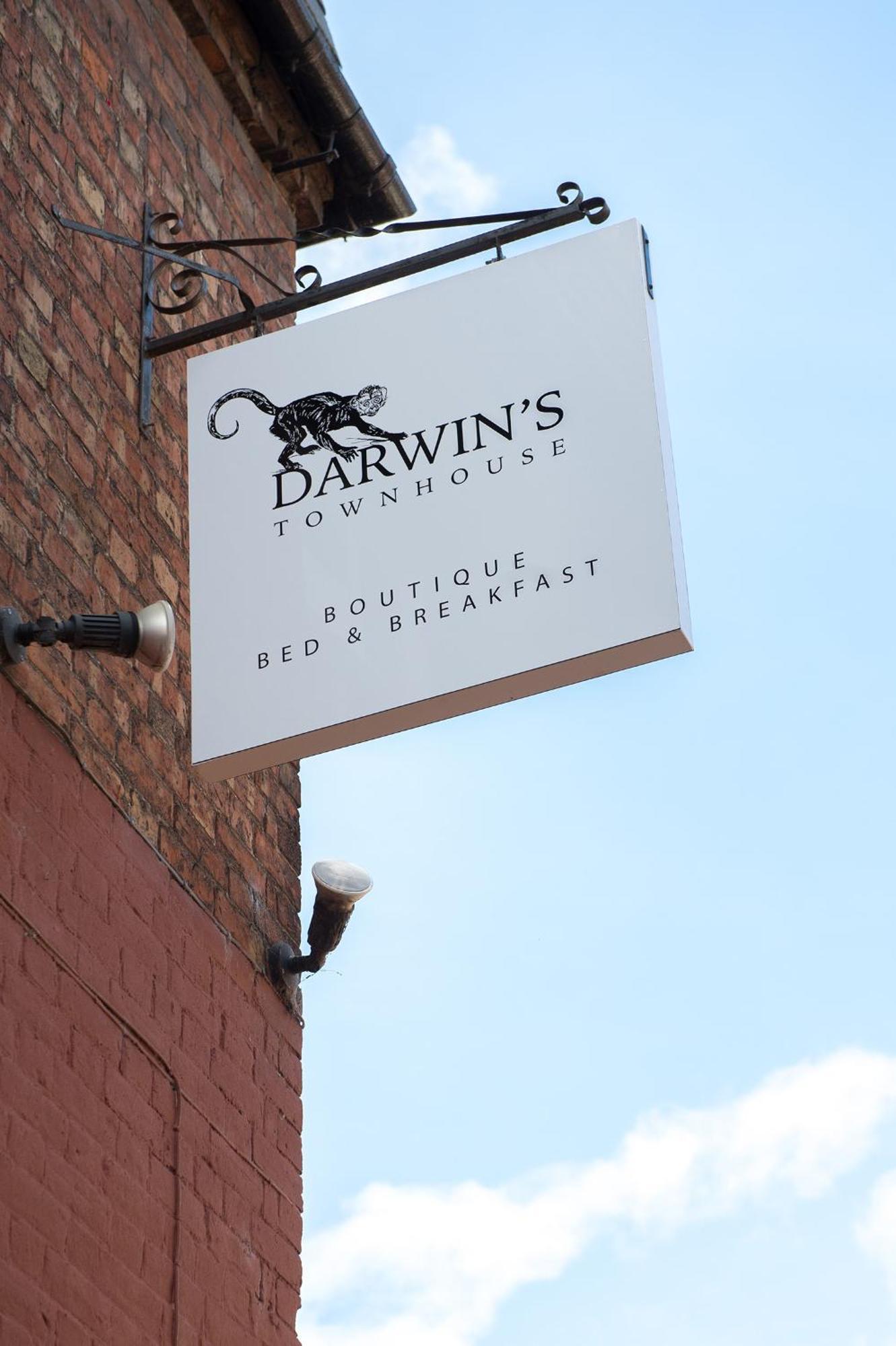Darwin'S Townhouse Bed & Breakfast Shrewsbury Exterior foto Darwin's Townhouse